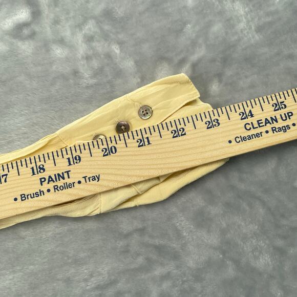 J Jill Top Womens XXSP 2XS Petite Pink Yellow Ombre Silk Crinkle Button Up - Picture 10 of 16